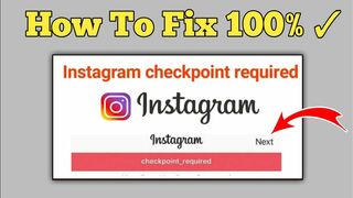 Instagram checkpoint required? | Instagram checkpoint required problem | insta check point required