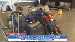 DOJ appeals travel mask mandate ruling