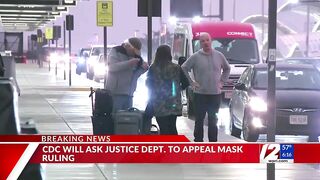 Justice Dept. to appeal order voiding travel mask mandate