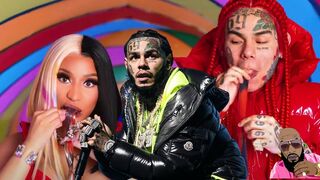 6ix9ine Claps At Nicki Minaj…YOU’RE DESPERATE!