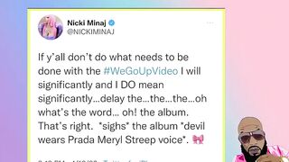 6ix9ine Claps At Nicki Minaj…YOU’RE DESPERATE!