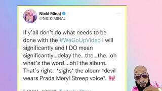 6ix9ine Claps At Nicki Minaj…YOU’RE DESPERATE!