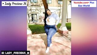 Plus Size Lady Precious M From Botswana | Thick & Curvy Fashion Models | Bio | Height | Weight | Age