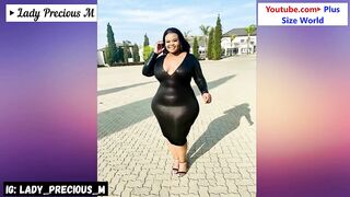 Plus Size Lady Precious M From Botswana | Thick & Curvy Fashion Models | Bio | Height | Weight | Age