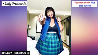 Plus Size Lady Precious M From Botswana | Thick & Curvy Fashion Models | Bio | Height | Weight | Age