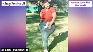 Plus Size Lady Precious M From Botswana | Thick & Curvy Fashion Models | Bio | Height | Weight | Age