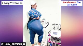 Plus Size Lady Precious M From Botswana | Thick & Curvy Fashion Models | Bio | Height | Weight | Age