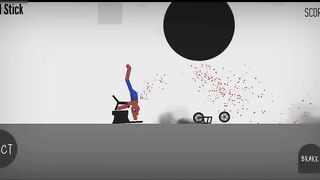 Best Falls | Stickman Dismounting funny moments #121