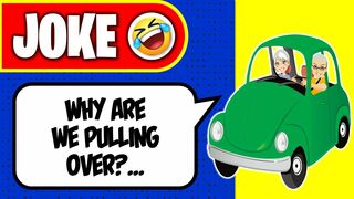 ???? Funny Joke - An older couple were going across the country by car...  | Funny Daily Jokes