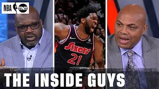Joel Embiid Calls Game In Toronto ???? | Inside The NBA reacts to Sixers-Raptors Game 3 | NBA on TNT