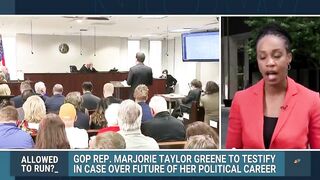 Marjorie Taylor Greene Testifies In Court Over Challenge To Re-Election Bid