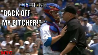 MLB When Catchers Fight For Their Pitchers Compilation