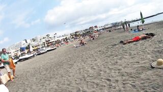 Beach Walk Tours - Spain  APRIL 2022 : Canary Island Santa Cruz de Tenerife 4K