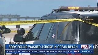 Body Found Washed Ashore In Ocean Beach