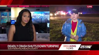 Deadly crash closes Florida's Turnpike in Boca Raton, Delray Beach