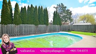 57 McGill St, Welland. Get your bikini and floaties!