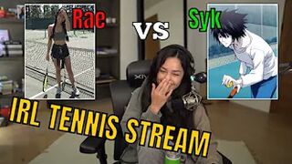 Valkyrae and Sykkuno are doing an IRL Tennis Stream