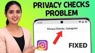 How To Fix Instagram Privacy Check Problem 2022 | Instagram Privacy Check Error Solution ✅