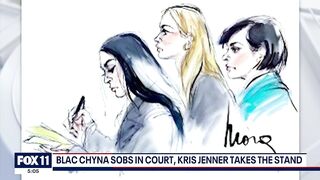Blac Chyna sobs in court, Kris Jenner takes stand in lawsuit between model and Kardashian family