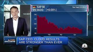 Cloud business subscription model is 'very sticky,' SAP CEO says