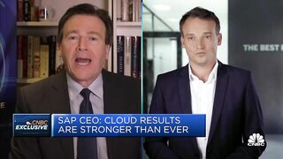 Cloud business subscription model is 'very sticky,' SAP CEO says