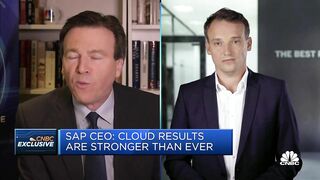 Cloud business subscription model is 'very sticky,' SAP CEO says