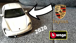 1/24 2020 Porsche Taycan Turbo S Model Review By Burago