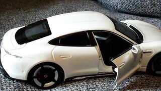 1/24 2020 Porsche Taycan Turbo S Model Review By Burago