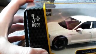 1/24 2020 Porsche Taycan Turbo S Model Review By Burago