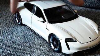 1/24 2020 Porsche Taycan Turbo S Model Review By Burago