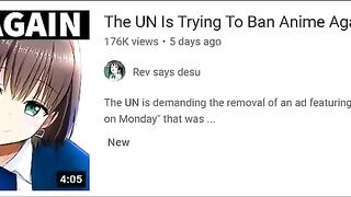 The UN's Latest Attempt To Ban Anime Just Got Worse...