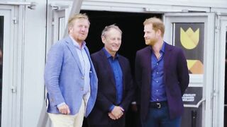 Koning Willem-Alexander ontmoet prins Harry bij Invictus Games