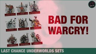 BAD NEWS FOR WARCRY? What Are Games Workshop Doing!? Warhammer Underworlds Range Rotation