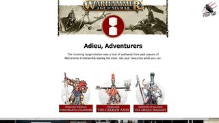 BAD NEWS FOR WARCRY? What Are Games Workshop Doing!? Warhammer Underworlds Range Rotation