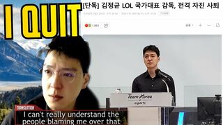 Coach Kkoma in Tears Over Kespa/Asian Games Situation (Translated)