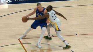 Draymond Green absolutely clamps Nikola Jokic to win game 3 ????