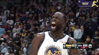 Draymond Green absolutely clamps Nikola Jokic to win game 3 ????