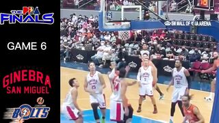 GINEBRA CHAMPION NA! GINEBRA VS MERALCO GAME 6 FULL GAME HIGHLIGHTS