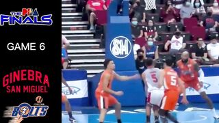 GINEBRA CHAMPION NA! GINEBRA VS MERALCO GAME 6 FULL GAME HIGHLIGHTS