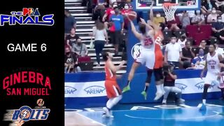 GINEBRA CHAMPION NA! GINEBRA VS MERALCO GAME 6 FULL GAME HIGHLIGHTS