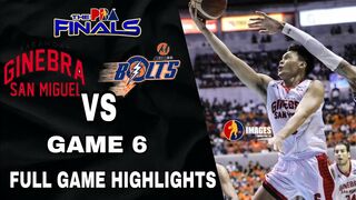 GINEBRA VS MERALCO GAME 6 FULL GAME HIGHLIGHTS