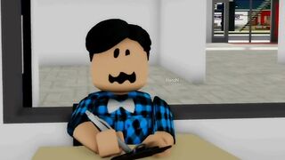 When you cheat on a test (meme) ROBLOX