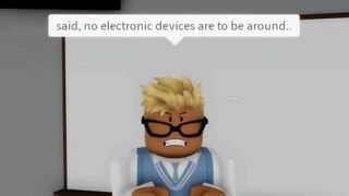 When you cheat on a test (meme) ROBLOX