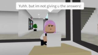 When you forgot to do your assignment | Brookhaven????Meme (Roblox)