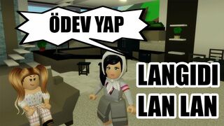 ANNEM ÖDEV YAP DİYİNCE BEN LANGIDI LAN LAN / Roblox / Pro Mia