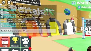 [GIVEAWAY] 200M SOFTWARE HACKER SECRET PET GIVEAWAY! Clicker Simulator New Codes! (Roblox)