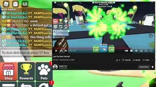 [GIVEAWAY] 200M SOFTWARE HACKER SECRET PET GIVEAWAY! Clicker Simulator New Codes! (Roblox)