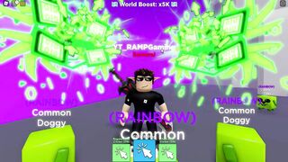 [GIVEAWAY] 200M SOFTWARE HACKER SECRET PET GIVEAWAY! Clicker Simulator New Codes! (Roblox)