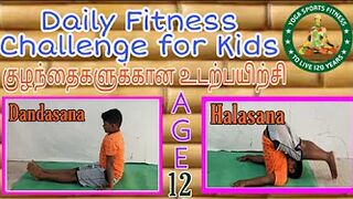 #60 Second Fitness Challenge #Halasana Swings #Basic Level  #l AM FIT #Yoga Sports Fitness.