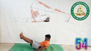 #60 Second Fitness Challenge #Halasana Swings #Basic Level  #l AM FIT #Yoga Sports Fitness.